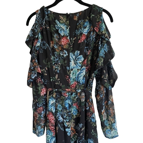 LPA Dress 7 in Antique Floral, Midi, Size S - Picture 8 of 11